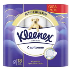 Εικόνα της Χαρτί Υγείας Kleenex Capitonne 2 Φύλλων 18 Ρολά 179680
