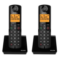 Εικόνα της Ασύρματο Τηλέφωνο Alcatel S280 Duo Black