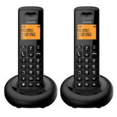Εικόνα της Ασύρματο Τηλέφωνο Alcatel E160 Duo Black
