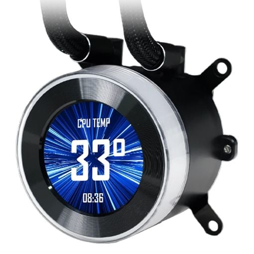 Εικόνα της Lian Li HydroShift II LCD-C 360 Fan-Less Black G89.GHS2LCD36B.00