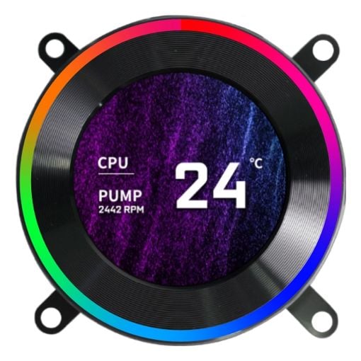 Εικόνα της Lian Li HydroShift II LCD-C 360 Fan-Less Black G89.GHS2LCD36B.00