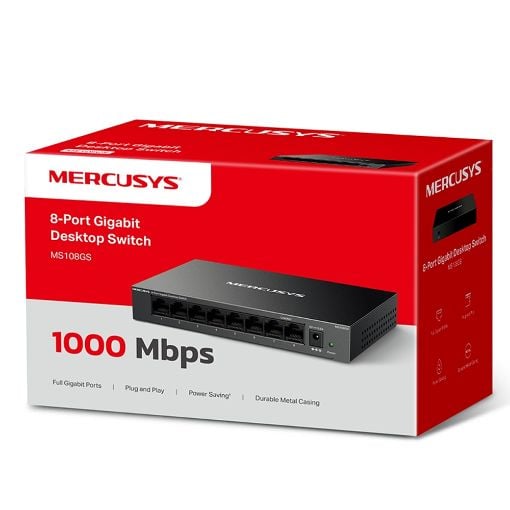 Εικόνα της Switch Mercusys MS108GS-M2 8-Port 2.5G Multi-Gigabit