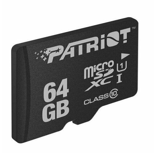 Εικόνα της Κάρτα Μνήμης microSDXC Patriot LX Series 64GB Class 10 UHS-I PSF64GMDC10