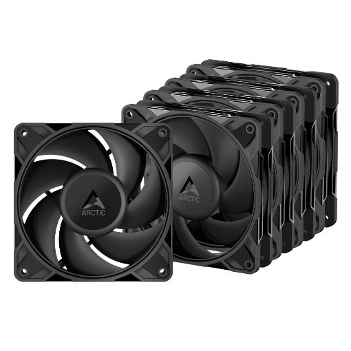 Εικόνα της Case Fan Arctic P12 Pro PST PWM 120mm Black (5-Pack) ACFAN00307A