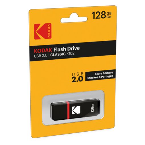 Εικόνα της Kodak K102 128GB USB 2.0 Type-A Black EKMMD128GK102