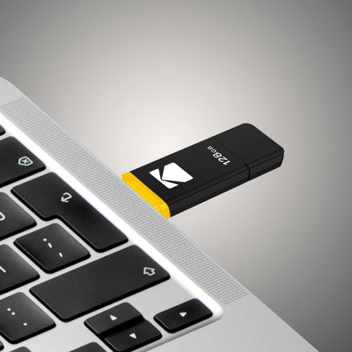 Εικόνα της Kodak K103 128GB USB 3.2 Type-A Black/Yellow EKMMD128GK103