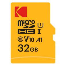 Εικόνα της Κάρτα Μνήμης microSDHC Kodak Class 10 32GB UHS-I U1 V10 + SD Adapter EKMSDM32GHC10K