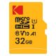 Εικόνα της Κάρτα Μνήμης microSDHC Kodak Class 10 32GB UHS-I U1 V10 + SD Adapter EKMSDM32GHC10K