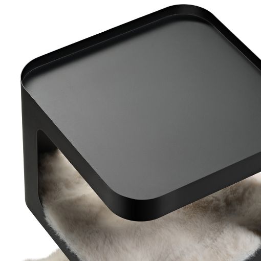 Εικόνα της Κρεβάτι Γάτας Eureka Ergonomic 3 Επιπέδων 35.5x35.5x56cm Μαύρο ERK-P-CET03-B