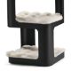 Εικόνα της Κρεβάτι Γάτας Eureka Ergonomic 3 Επιπέδων 35.5x35.5x56cm Μαύρο ERK-P-CET03-B