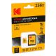 Εικόνα της Κάρτα Μνήμης microSDXC Kodak Class 10 256GB UHS-I U3 V30 + SD Adapter EKMSDM256GXC10HPRK