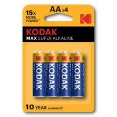 Εικόνα της Αλκαλικές Μπαταρίες AA Kodak LR6 1.5V 4τμχ