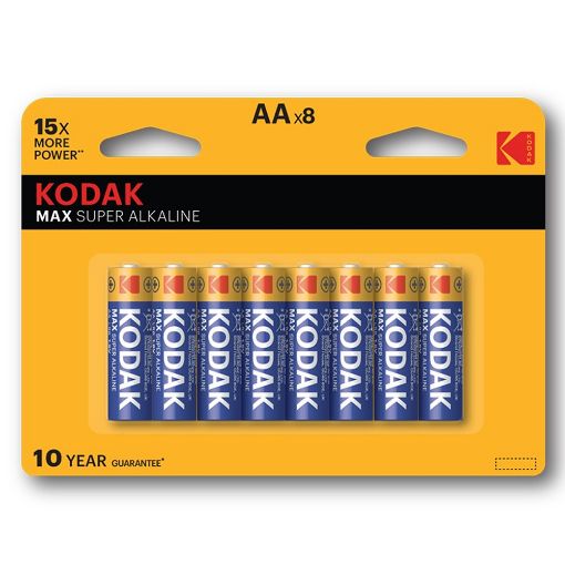 Εικόνα της Αλκαλικές Μπαταρίες AA Kodak LR6 1.5V 8τμχ