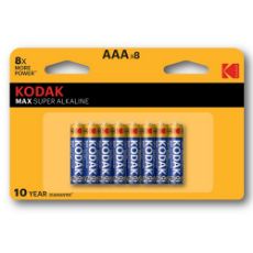Εικόνα της Αλκαλικές Μπαταρίες AAA Kodak LR3 1.5V 8τμχ D-01-103-10