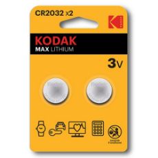 Εικόνα της Μπαταρίες Λιθίου Kodak CR2032 3V 2τμχ D-04-212-13