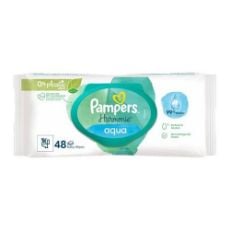 Εικόνα της Μωρομάντηλα Pampers Harmonie Aqua 48τμχ