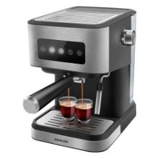 Εικόνα της Μηχανή Espresso Sencor 20Bar 1.5lt Ασημί SES 4020SS
