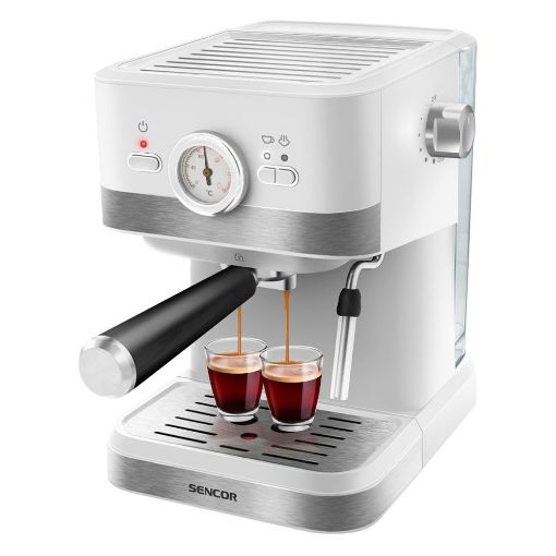 Εικόνα της Μηχανή Espresso Sencor 20Bar White SES 1720WH