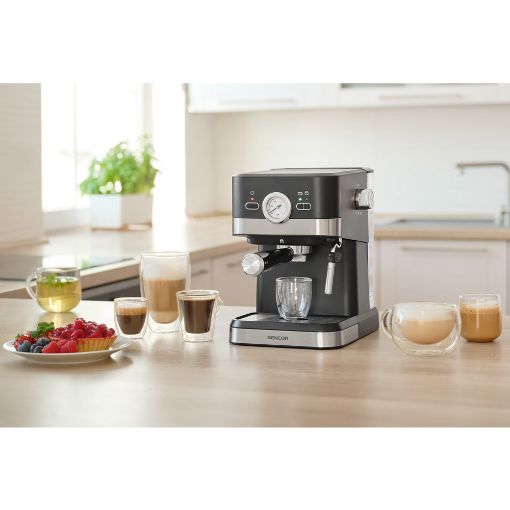 Εικόνα της Μηχανή Espresso Sencor 20Bar Black SES 1721BK