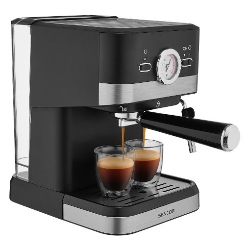 Εικόνα της Μηχανή Espresso Sencor 20Bar Black SES 1721BK