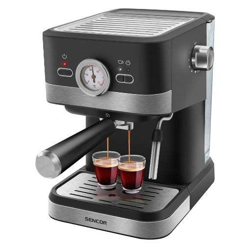 Εικόνα της Μηχανή Espresso Sencor 20Bar Black SES 1721BK
