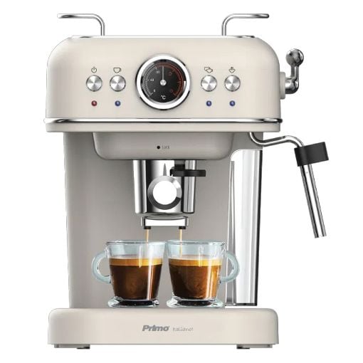 Εικόνα της Μηχανή Espresso Primo Eco 20bar 1050W Ivory PREM-40445