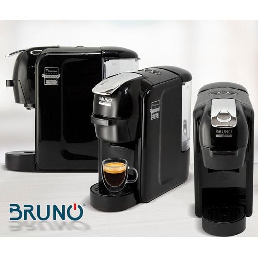 Εικόνα της Καφετιέρα Εspresso Bruno 1450W 19Βar Mαύρη BRN-0124