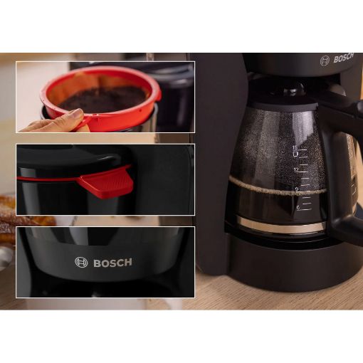 Εικόνα της Καφετιέρα Φίλτρου Bosch MyMoment 1.4lt 1200W Black TKA3M133