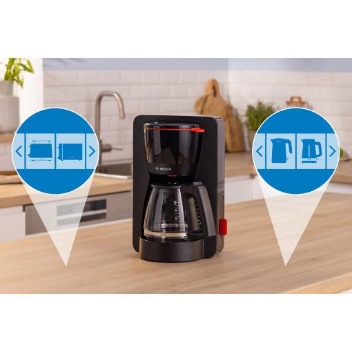 Εικόνα της Καφετιέρα Φίλτρου Bosch MyMoment 1.4lt 1200W Black TKA3M133