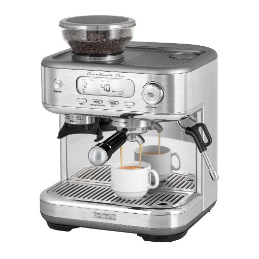 Εικόνα της Μηχανή Espresso Sencor 15Bar 1700W Silver SES 6050SS