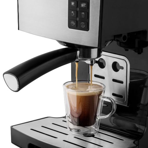 Εικόνα της Μηχανή Espresso Sencor 20Bar 1450W Ασημί SES 4050SS-EUE3