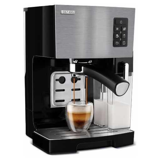Εικόνα της Μηχανή Espresso Sencor 20Bar 1450W Ασημί SES 4050SS-EUE3