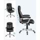 Εικόνα της Καρέκλα Γραφείου Songmics PU Leather Black OBG21BV1