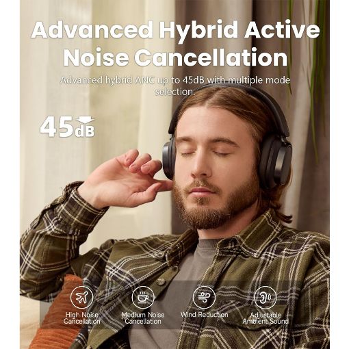 Εικόνα της Headphones Edifier ES850NB Bluetooth ANC Black