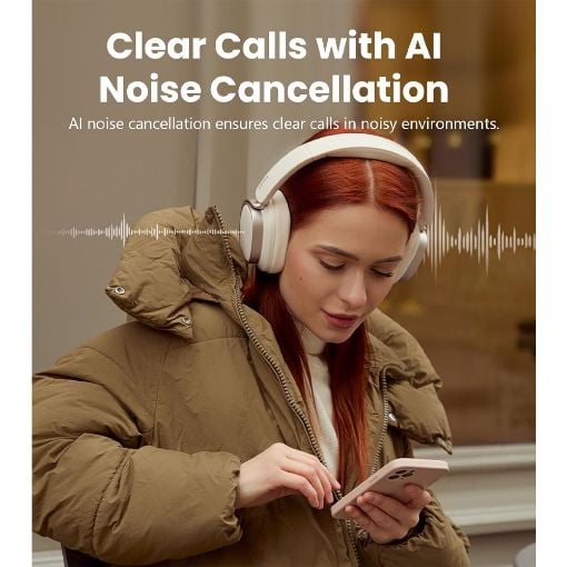 Εικόνα της Headphones Edifier ES850NB Bluetooth ANC Beige