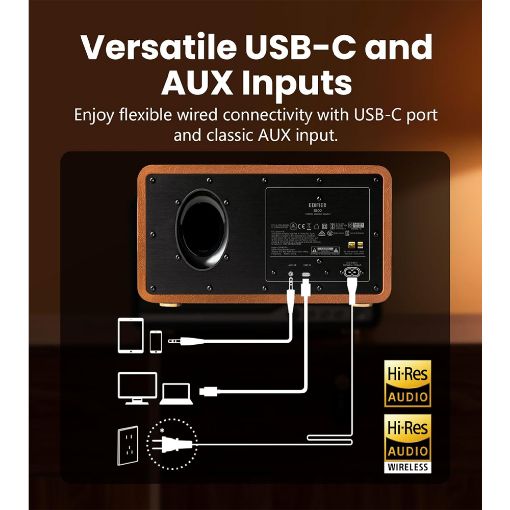 Εικόνα της Ηχείο Edifier S300 Bluetooth 80W Brown