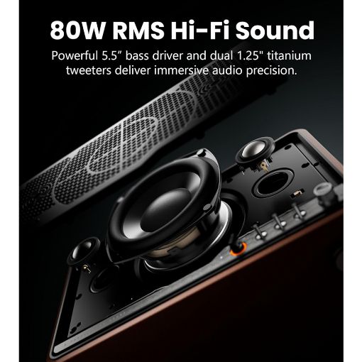 Εικόνα της Ηχείο Edifier S300 Bluetooth 80W Brown
