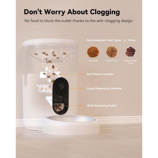 Εικόνα της Imou Smart Pet Feeder PF1 4lt με Κάμερα