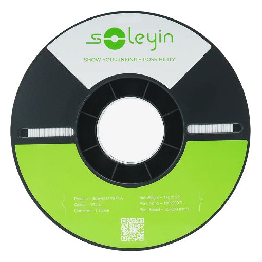 Εικόνα της Creality Soleyin Ultra PLA Filament 1.75mm Spool of 1Kg Matte Gray 3301010517