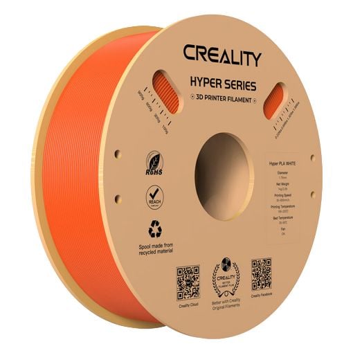 Εικόνα της Creality Hyper PLA Filament 1.75mm Spool of 1Kg Orange 3301010381
