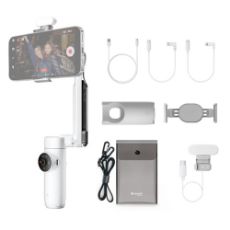 Εικόνα της Smartphone Gimbal Insta360 Flow Creator Kit Type-C/Lightning White CINSABBA/Flow02