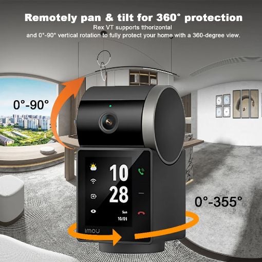 Εικόνα της Indoor Wirelless IP Camera Imou Rex VT Pro 5MP Pan/Tilt