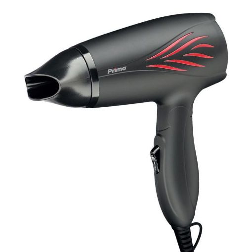 Εικόνα της Πιστολάκι Μαλλιών Primo 1200W Black Matt PRHD-40217