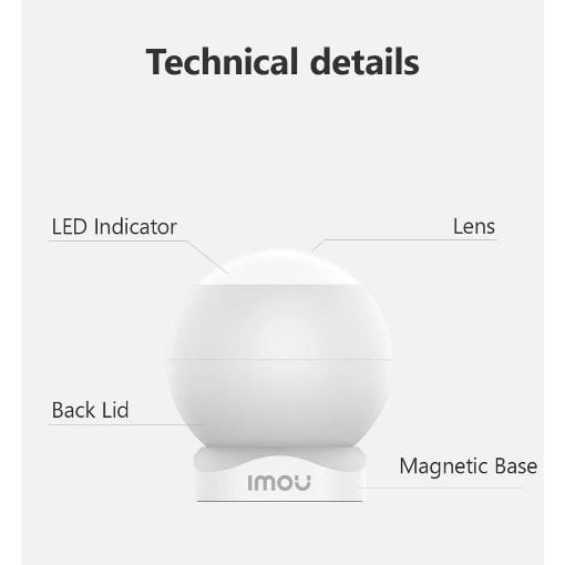 Εικόνα της Imou Smart Motion PIR Sensor ZP1