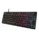 Εικόνα της Πληκτρολόγιο Corsair K55 Core TKL RGB Rubber Dome Switches Black (US) CH-9216065-NA