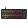 Εικόνα της Πληκτρολόγιο Corsair K55 Core TKL RGB Rubber Dome Switches Black (US) CH-9216065-NA