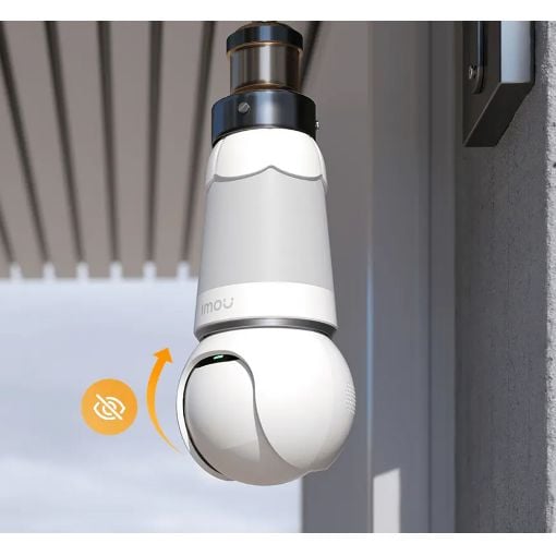 Εικόνα της Indoor Wirelless IP Camera Imou E27 Bulb 5MP Pan/Tilt