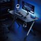 Εικόνα της Gaming Desk Powertech RGB 120x60x75cm Black PT-1498