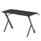 Εικόνα της Gaming Desk Powertech RGB 120x60x75cm Black PT-1498