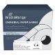 Εικόνα της MediaRange Αυτοκόλλητες Ετικέτες για Brother DK-11209 62 x 29mm 800 τμχ Μαύρα Γράμματα σε Λευκό Φόντο MRBDK11209